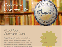 Tablet Screenshot of oceanviewbooksandgifts.com